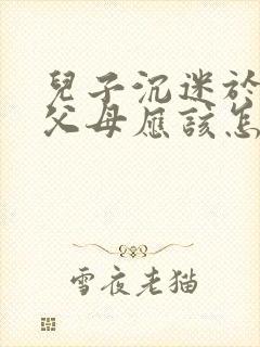 儿子沉迷于网络父母应该怎么办