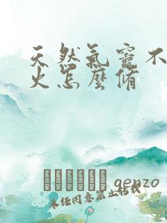 天然气灶不好打火怎么修