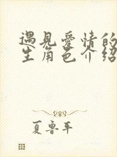 遇见爱情的利先生角色介绍