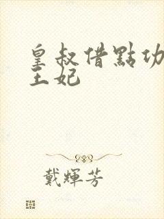 皇叔借点功德,王妃