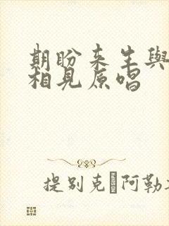 期盼来生与你再相见原唱