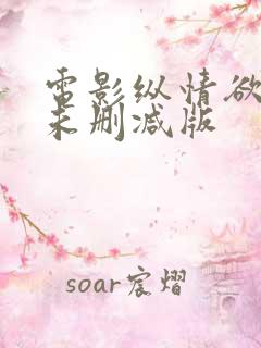电影纵情欲海 未删减版