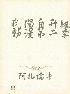 我独自升级高清动漫第二季