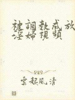 被调教成放荡小淫妇视频