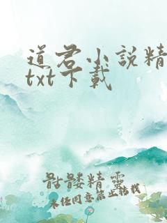 道君小说精校版txt下载