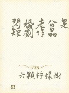 闪婚老公是豪门短剧作品
