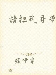 请把我哥带走