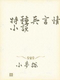 特种兵言情军旅小说