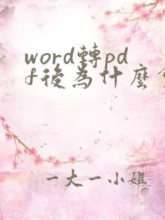 word转pdf后为什么会有空白页