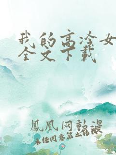 我的高冷女总裁全文下载