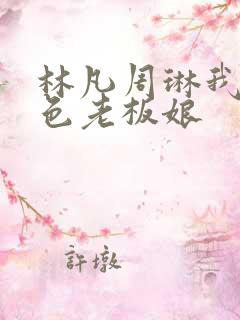 林凡周琳我的绝色老板娘