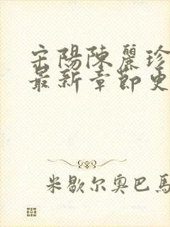 宋阳陈丽珍续集最新章节更新