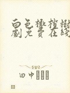 白色橄榄树电视剧免费在线