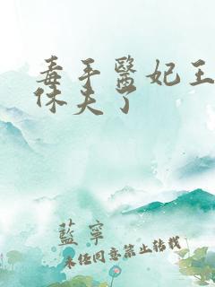 毒手医妃王爷被休夫了