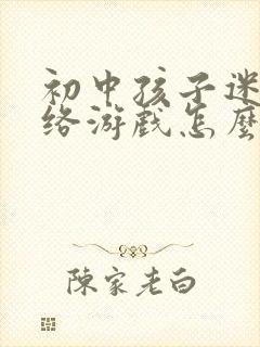 初中孩子迷上网络游戏怎么办
