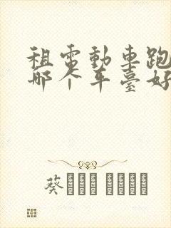 租电动车跑滴滴哪个平台好