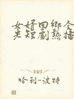 女婿回乡全村风光短剧热播