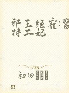 邪王绝宠:医品特工妃