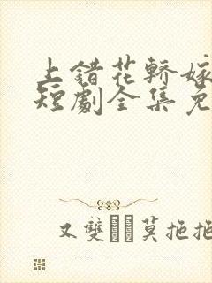 上错花轿嫁王爷短剧全集免费播放