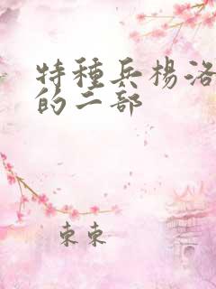 特种兵杨洛续集的二部