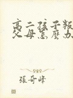 高二孩子叛逆骂父母怎么办