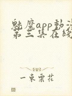 魅魔app动漫第三集在线观看
