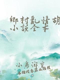 乡村乱情胡秀英小说全本