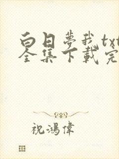 白日梦我txt全集下载完本免费