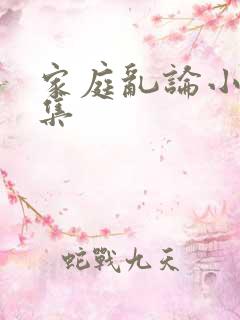 家庭乱论小说合集