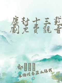 尘封十三载电视剧免费观看完整版星辰