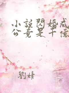 小说闪婚成宠老公竟是千亿大佬免费阅读