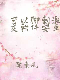 可以聊刺激的社交软件安卓