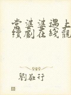 当婆婆遇上妈连续剧在线观看