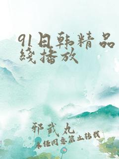 91日韩精品在线播放