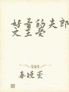 好看的夫郎种田文主受