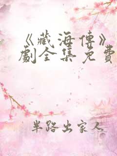 《藏海传》电视剧全集免费观看下载