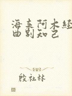 海来阿木经典歌曲别知己