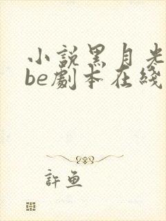 小说黑月光拿稳be剧本在线阅读