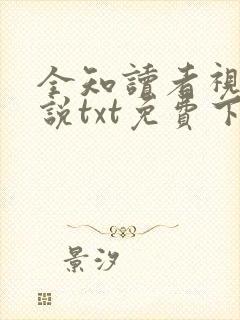 全知读者视角小说txt免费下载