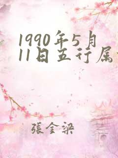 1990年5月11日五行属什么
