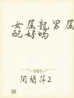 女属龙男属蛇婚配好吗