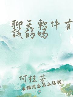 聊天软件有不花钱的吗