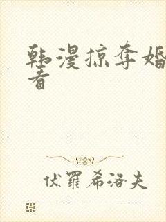 韩漫掠夺婚在线看