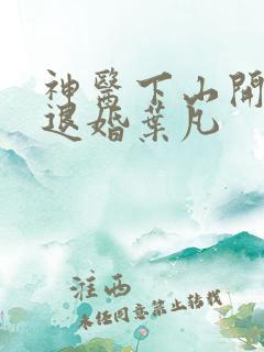 神医下山开局被退婚叶凡