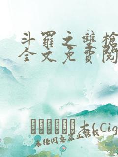 斗罗之双枪绝世全文免费阅读