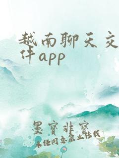 越南聊天交友软件app