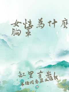 女性为什么要穿胸罩