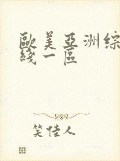 欧美亚洲综合在线一区