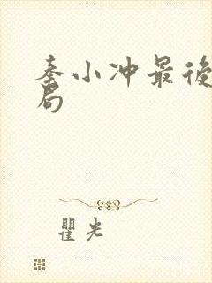 秦小冲最后的结局