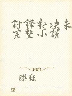 针锋对决未删减完整小说